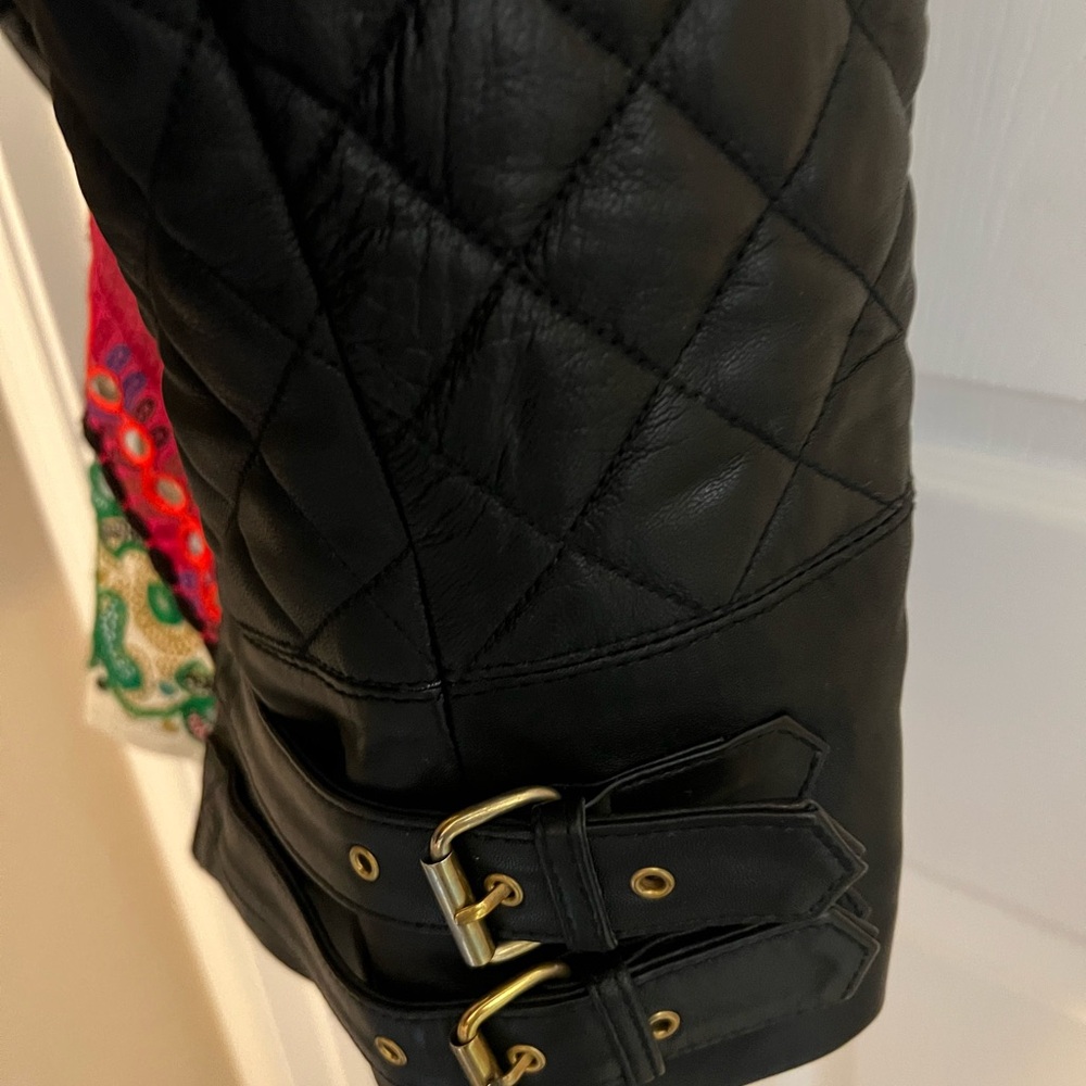 Vibrant Embroidered Patchwork Bomber Jacket With … - image 8